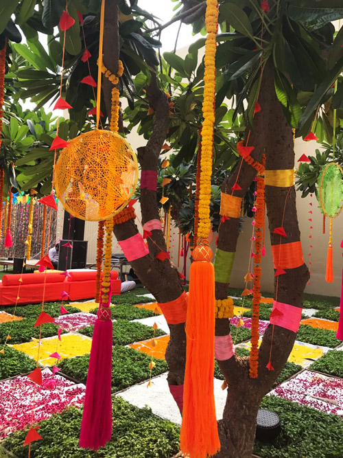 Vibrant Mehendi